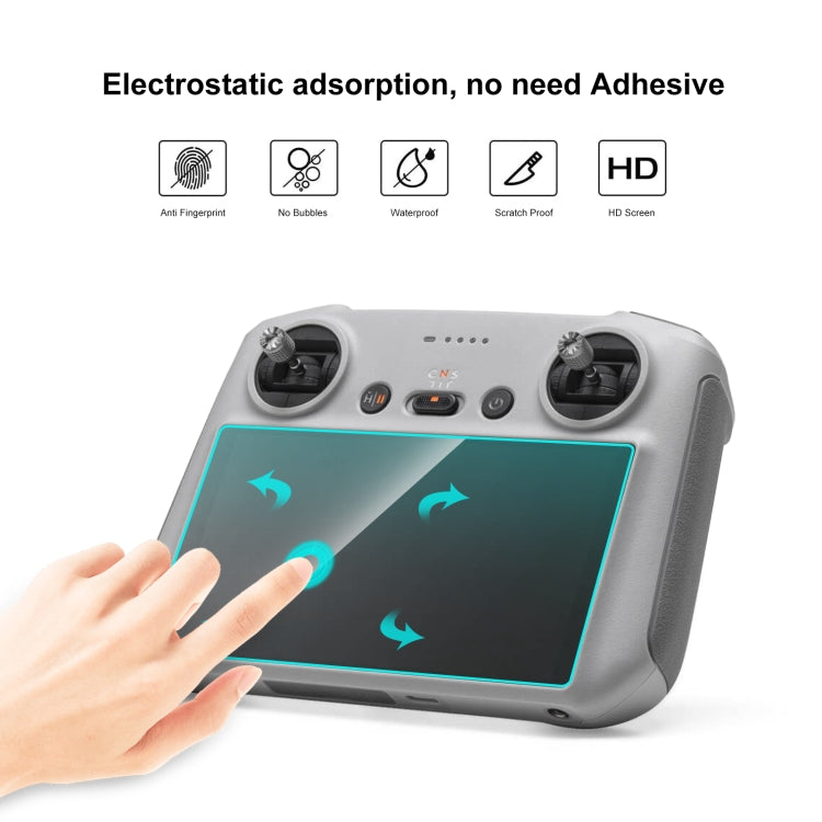 For DJI RC / RC 2 PULUZ Remote Control Screen Tempered Glass Film, For DJI Mini 3 Pro / Mavic 3 Classic Remote Control For DJI RC / RC 2 PULUZ Remote Control Screen Tempered Glass Film, For DJI Mini 3 Pro / Mavic 3 Classic Remote Control